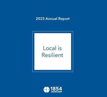 Bank's 2023 Annual Report Cover Page. The title is 